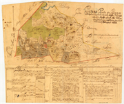 Karta över Graneberg, 1731.