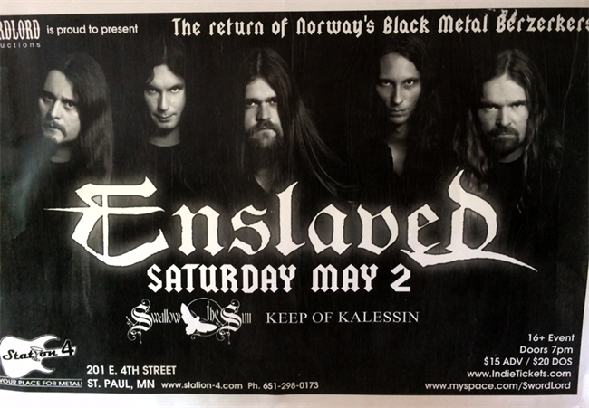 enslaved us tour